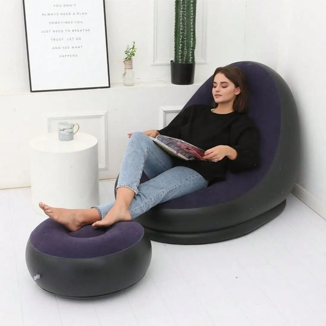 Portable Indoor/Outdoor Air Sofa, couch & Pump