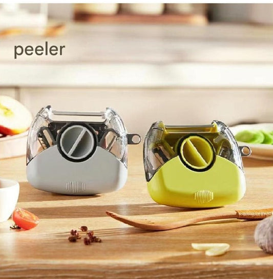 3-in-1 multifunctional rotary vegetable peeler.